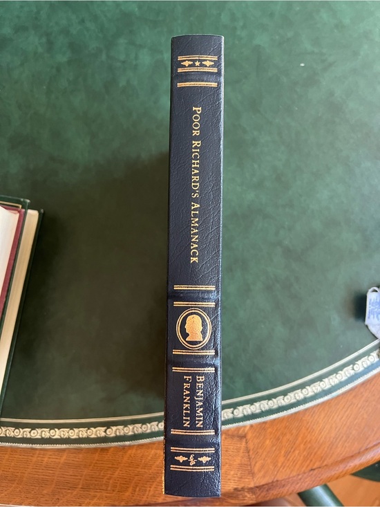 The Easton Press Other - NWOT Collectible Leather Book Poor Richard's Almanack by Benjamin Franklin